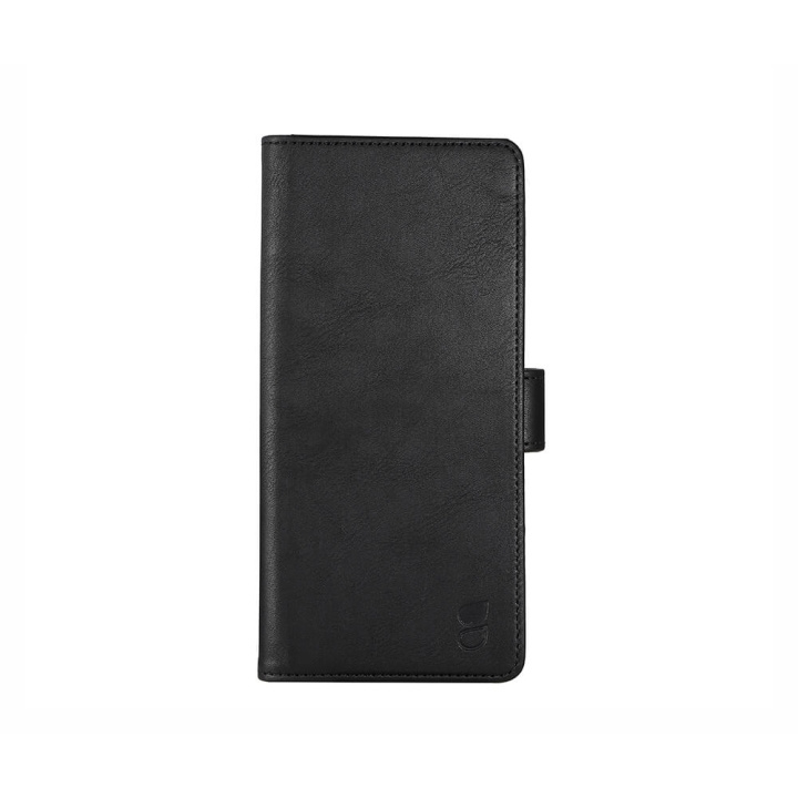 Gear Mobile Wallet Black Motorola Moto G22 i gruppen SMARTPHONES & TABLETS / Mobil Beskyttelse / Motorola hos TP E-commerce Nordic AB (C12193)