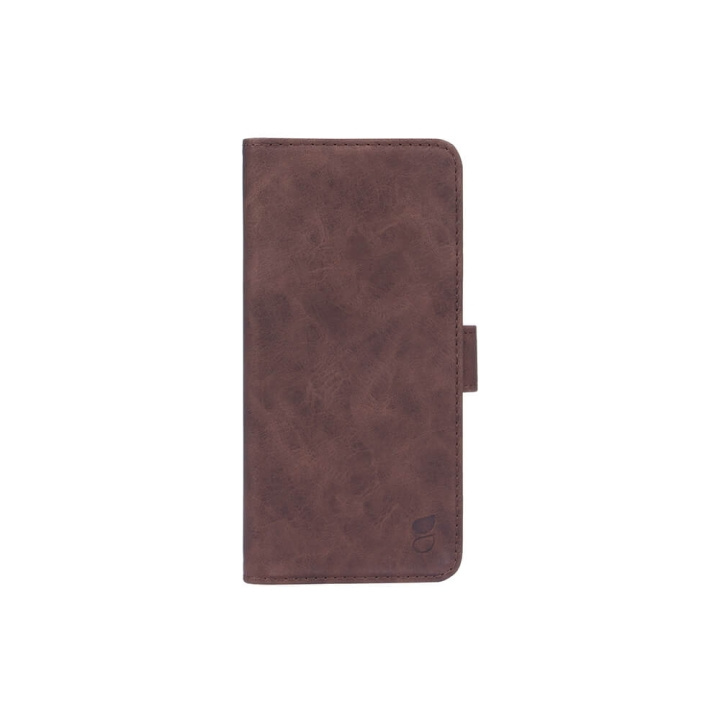 GEAR Wallet Brun - Samsung A22 5G i gruppen SMARTPHONES & TABLETS / Mobil Beskyttelse / Samsung hos TP E-commerce Nordic AB (C12213)