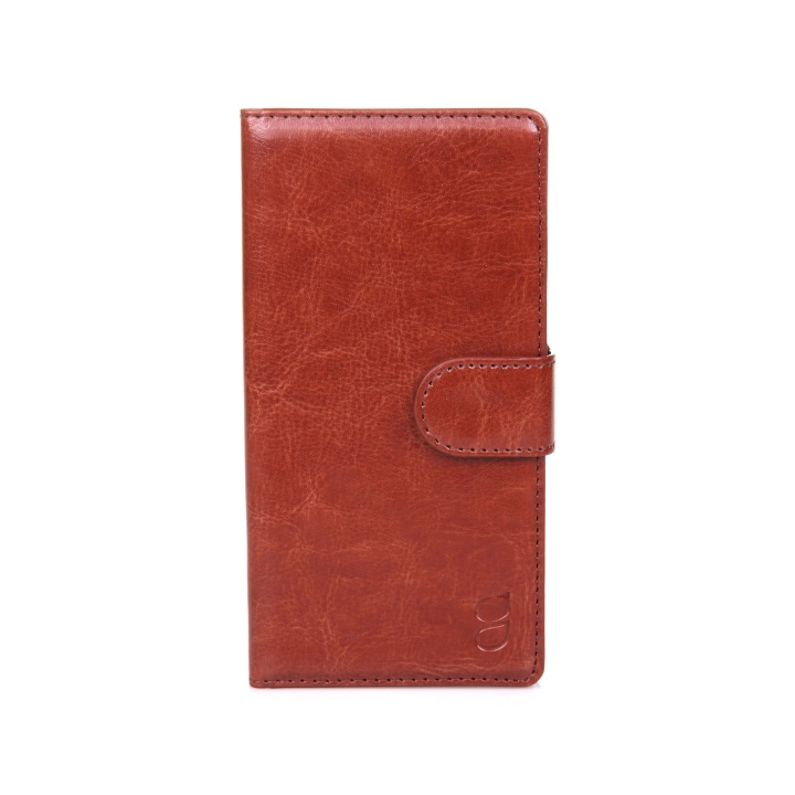 Gear Wallet Brun - Sony Xperia Z3+ i gruppen SMARTPHONES & TABLETS / Mobil Beskyttelse / Sony hos TP E-commerce Nordic AB (C12324)