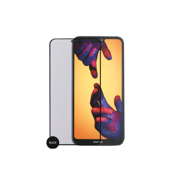 GEAR Hærdet Glas 3D Full Cover Sort Huawei P 30 2019 i gruppen SMARTPHONES & TABLETS / Mobil Beskyttelse / Huawei hos TP E-commerce Nordic AB (C12407)