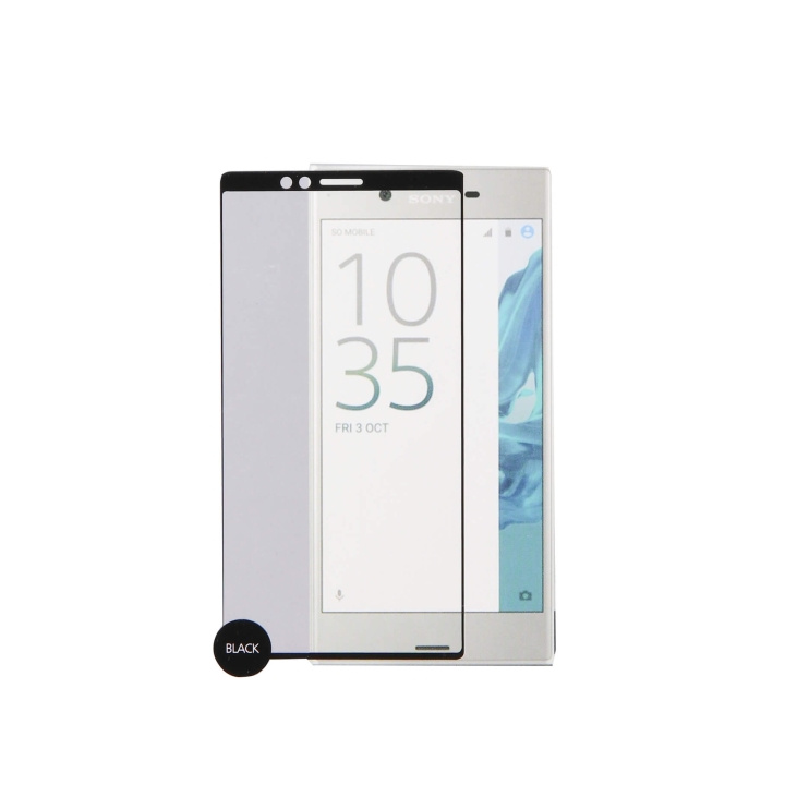 GEAR Hærdet Glas 3D Full Cover Sort Sony Xperia XZ4/Xperia 1 i gruppen SMARTPHONES & TABLETS / Mobil Beskyttelse / Sony hos TP E-commerce Nordic AB (C12408)