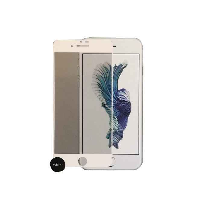 Gear Hærdet Glas 3D Gummed Full Cover Hvid iPhone 6 i gruppen SMARTPHONES & TABLETS / Mobil Beskyttelse / Apple / iPhone 6/6S / Skærmbeskyttelse hos TP E-commerce Nordic AB (C12409)
