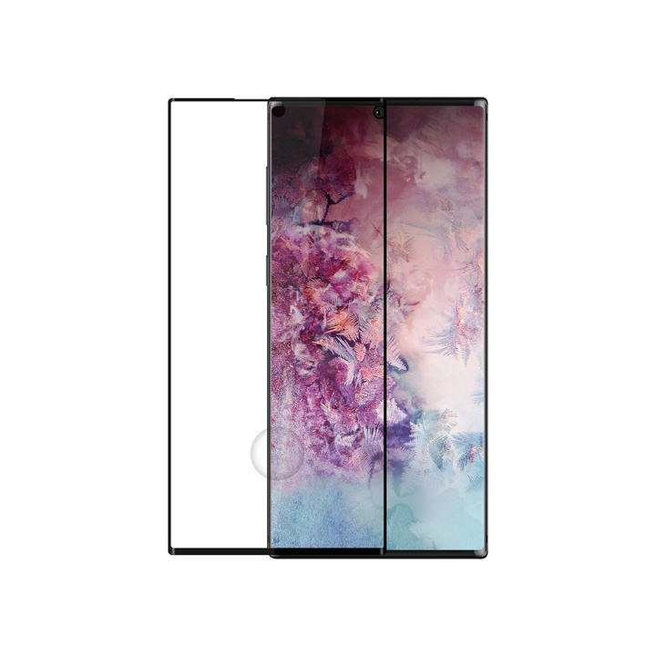 Gear Härdat Glas 3D Full Cover Black Samsung Note 10 Plus 2019 i gruppen SMARTPHONES & TABLETS / Mobil Beskyttelse / Samsung hos TP E-commerce Nordic AB (C12427)