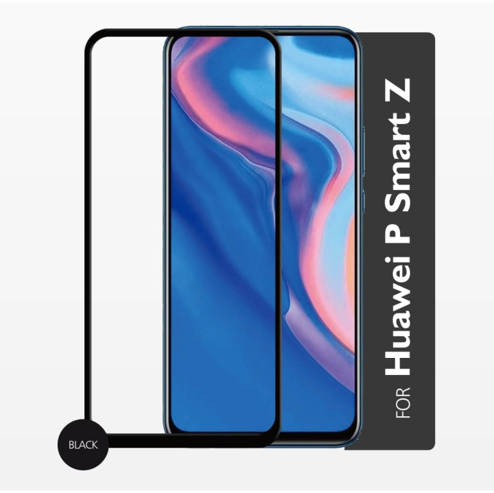 Gear Hærdet Glas 2.5D Full Cover Huawei P Smart Z 2019 i gruppen SMARTPHONES & TABLETS / Mobil Beskyttelse / Huawei/Honori hos TP E-commerce Nordic AB (C12428)