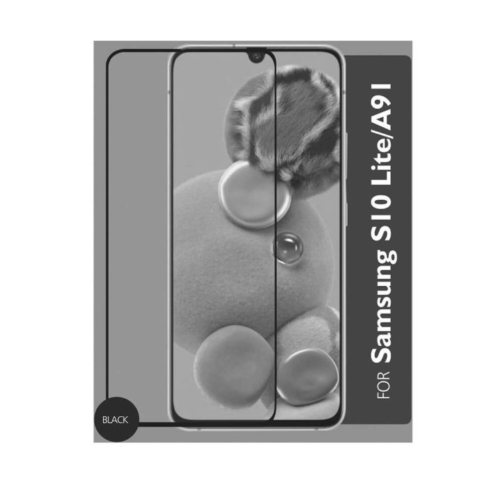 Gear Hærdet Glas 3D Full Cover Sort Samsung S10 Lite i gruppen SMARTPHONES & TABLETS / Mobil Beskyttelse / Samsung hos TP E-commerce Nordic AB (C12437)