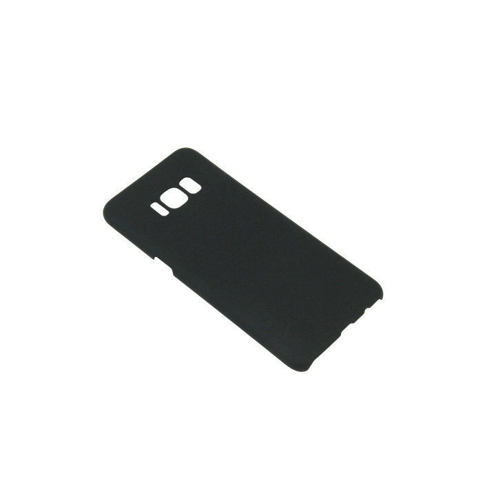 GEAR Mobilcover Sort - Samsung S8 i gruppen SMARTPHONES & TABLETS / Mobil Beskyttelse / Samsung hos TP E-commerce Nordic AB (C12485)