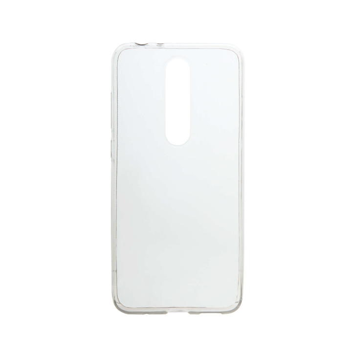 Gear Mobilcover TPU Transparent - Nokia 5.1 Plus i gruppen SMARTPHONES & TABLETS / Mobil Beskyttelse / Nokia/Microsoft hos TP E-commerce Nordic AB (C12533)