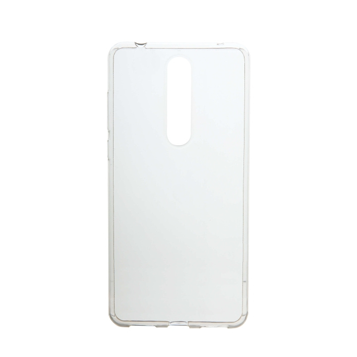 Gear Mobilcover TPU Transparent - Nokia 3.1 Plus i gruppen SMARTPHONES & TABLETS / Mobil Beskyttelse / Nokia/Microsoft hos TP E-commerce Nordic AB (C12534)