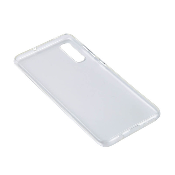Gear Mobilcover TPU Transparent - Samsung A70 i gruppen SMARTPHONES & TABLETS / Mobil Beskyttelse / Samsung hos TP E-commerce Nordic AB (C12536)