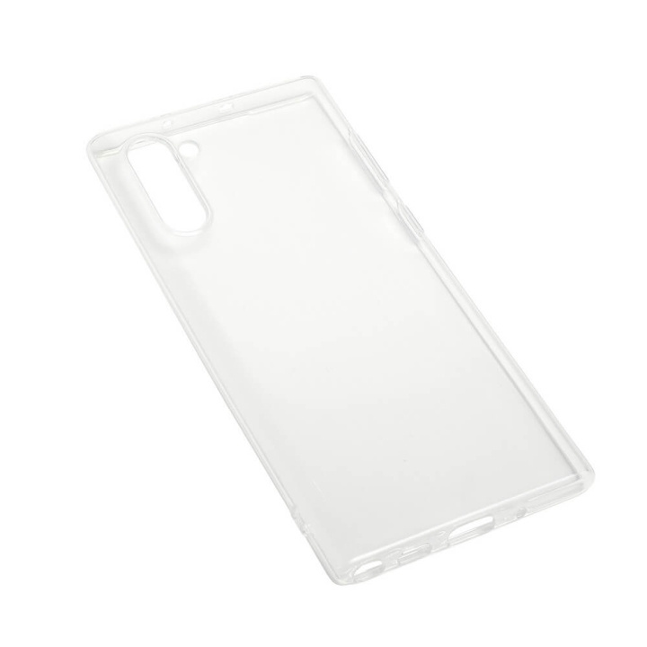 GEAR Mobilcover TPU Transparent - Samsung Note 10 2019 i gruppen SMARTPHONES & TABLETS / Mobil Beskyttelse / Samsung hos TP E-commerce Nordic AB (C12547)