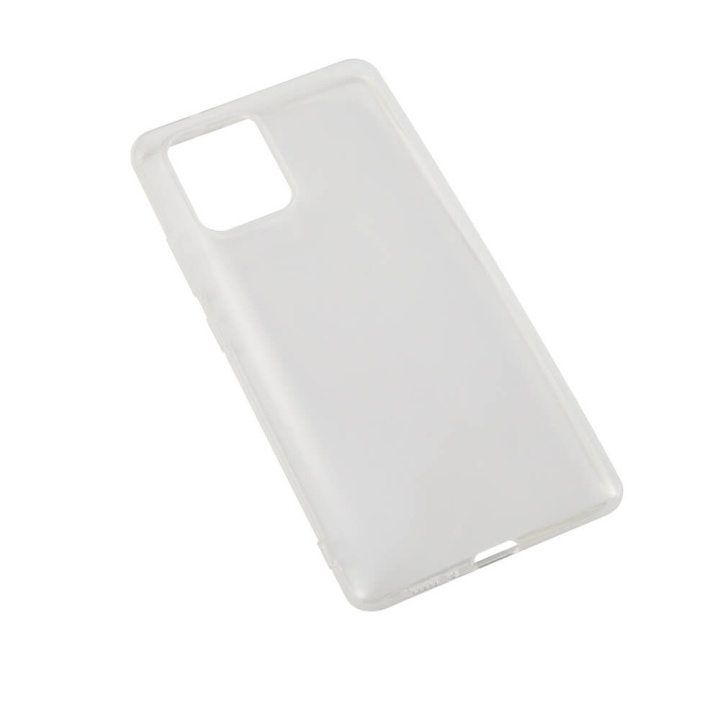 Gear Mobilcover TPU Transparent - Samsung S10 Lite i gruppen SMARTPHONES & TABLETS / Mobil Beskyttelse / Samsung hos TP E-commerce Nordic AB (C12559)