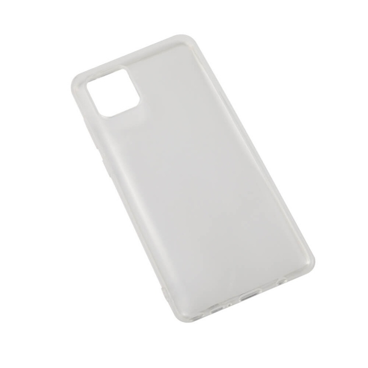 Gear Mobilcover TPU Transparent - Samsung Note10 Lite i gruppen SMARTPHONES & TABLETS / Mobil Beskyttelse / Samsung hos TP E-commerce Nordic AB (C12560)