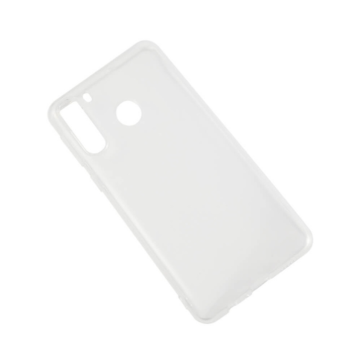 Gear Mobilcover TPU Transparent - Samsung A21 i gruppen SMARTPHONES & TABLETS / Mobil Beskyttelse / Samsung hos TP E-commerce Nordic AB (C12562)