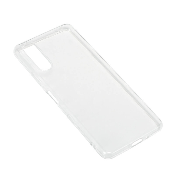Gear Mobilcover TPU Transparent - Xperia 10 III i gruppen SMARTPHONES & TABLETS / Mobil Beskyttelse / Sony hos TP E-commerce Nordic AB (C12571)