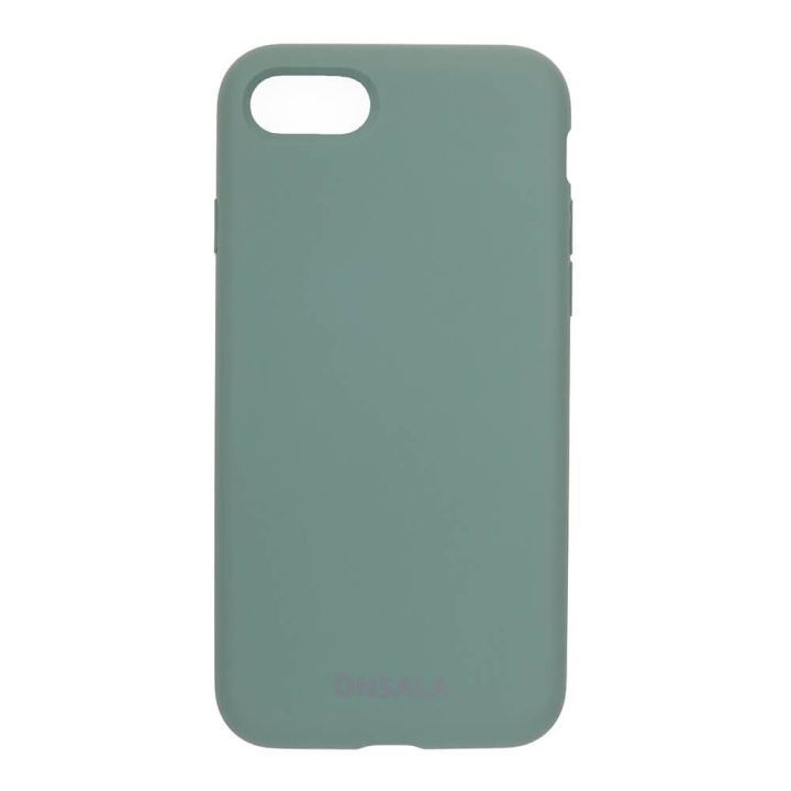 Onsala Mobilcover Silikone Pine Green - iPhone 6/7/8/SE i gruppen SMARTPHONES & TABLETS / Mobil Beskyttelse / Apple / iPhone 8 / Cover hos TP E-commerce Nordic AB (C12588)