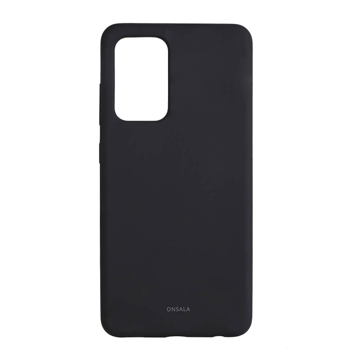 Onsala Mobilcover Silikone Black - Samsung A52/A52s 4G/5G i gruppen SMARTPHONES & TABLETS / Mobil Beskyttelse / Samsung hos TP E-commerce Nordic AB (C12590)