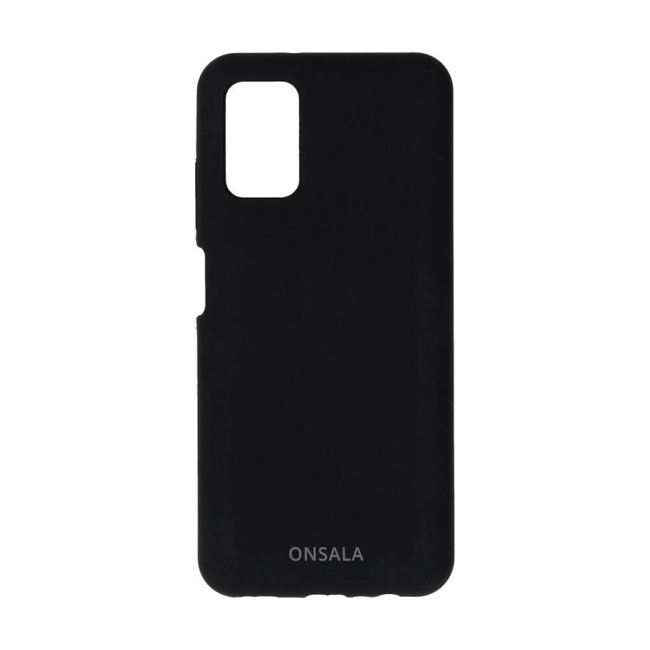 Onsala Mobilcover Silicone Black Samsung A03s i gruppen SMARTPHONES & TABLETS / Mobil Beskyttelse / Samsung hos TP E-commerce Nordic AB (C12593)