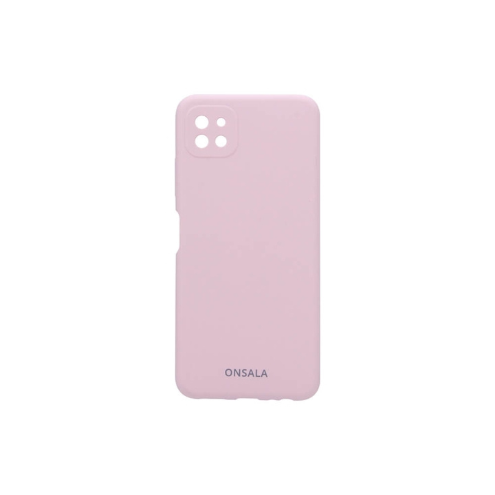Onsala Mobilcover Silikone Sand Pink - Samsung A22 5G i gruppen SMARTPHONES & TABLETS / Mobil Beskyttelse / Samsung hos TP E-commerce Nordic AB (C12594)