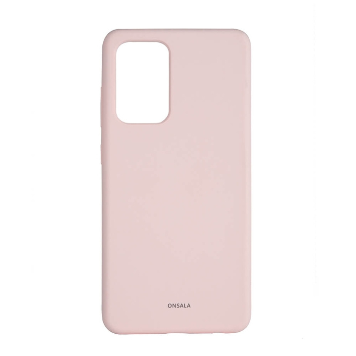 Onsala Mobilcover Silikone Sand Pink - Samsung A52/A52s 4G/5G i gruppen SMARTPHONES & TABLETS / Mobil Beskyttelse / Samsung hos TP E-commerce Nordic AB (C12595)