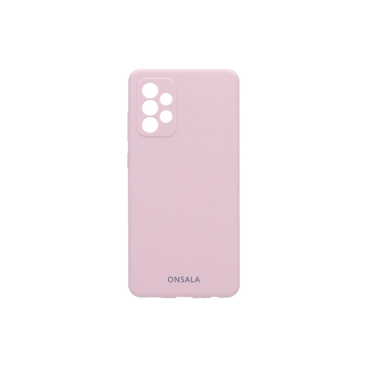 Onsala Mobilcover Silikone Sand Pink - Samsung A72 i gruppen SMARTPHONES & TABLETS / Mobil Beskyttelse / Samsung hos TP E-commerce Nordic AB (C12596)