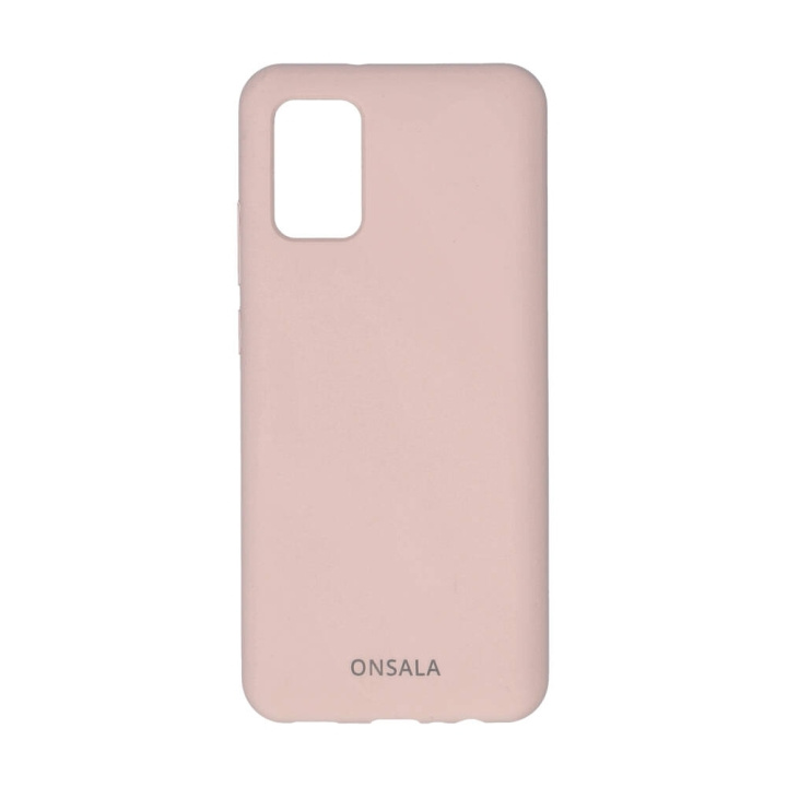ONSALA Mobilcover Silikone Sand Pink - Samsung A02s i gruppen SMARTPHONES & TABLETS / Mobil Beskyttelse / Samsung hos TP E-commerce Nordic AB (C12597)