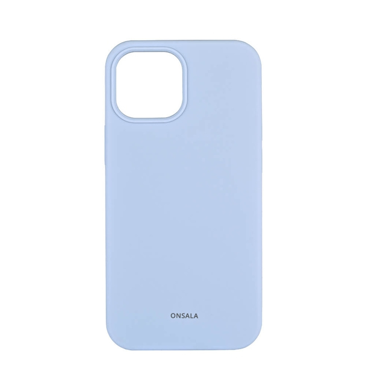 ONSALA Mobilcover Silikone Light Blue - iPhone 13 Mini i gruppen SMARTPHONES & TABLETS / Mobil Beskyttelse / Apple / iPhone 13 Mini / Cover hos TP E-commerce Nordic AB (C12606)