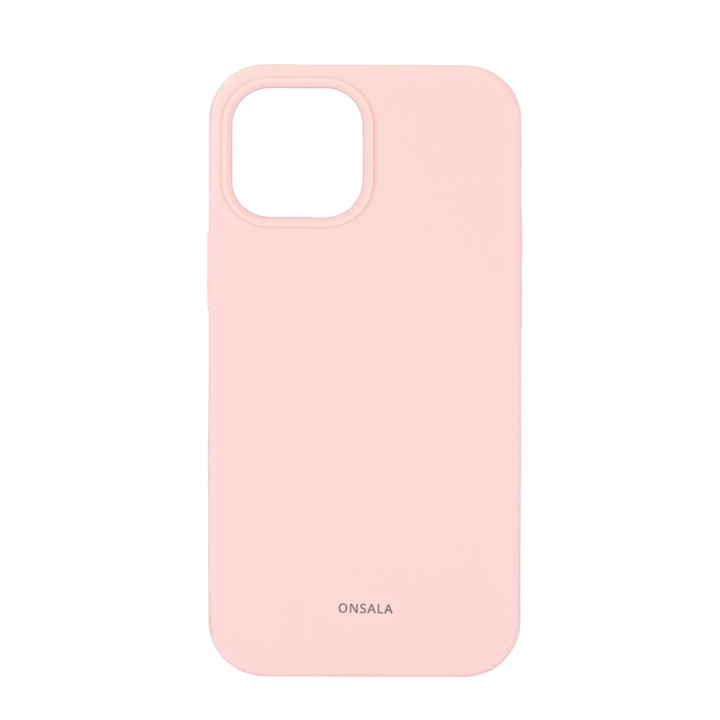 Onsala Mobilcover Silikone Chalk Pink - iPhone 13 Mini i gruppen SMARTPHONES & TABLETS / Mobil Beskyttelse / Apple / iPhone 13 Mini / Cover hos TP E-commerce Nordic AB (C12607)