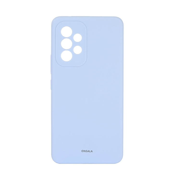 ONSALA Mobilcover Silikone Light Blue - Samsung A53 i gruppen SMARTPHONES & TABLETS / Mobil Beskyttelse / Samsung hos TP E-commerce Nordic AB (C12614)