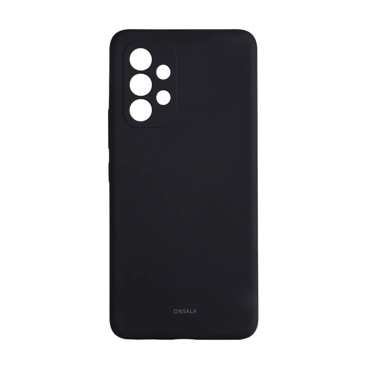 Onsala Mobilcover Silikone Black - Samsung A53 i gruppen SMARTPHONES & TABLETS / Mobil Beskyttelse / Samsung hos TP E-commerce Nordic AB (C12616)
