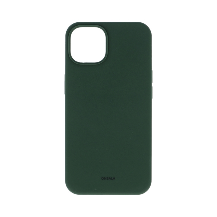 Onsala Mobilcover Silikone Olive Green - iPhone 13 i gruppen SMARTPHONES & TABLETS / Mobil Beskyttelse / Apple / iPhone 13 / Cover hos TP E-commerce Nordic AB (C12619)