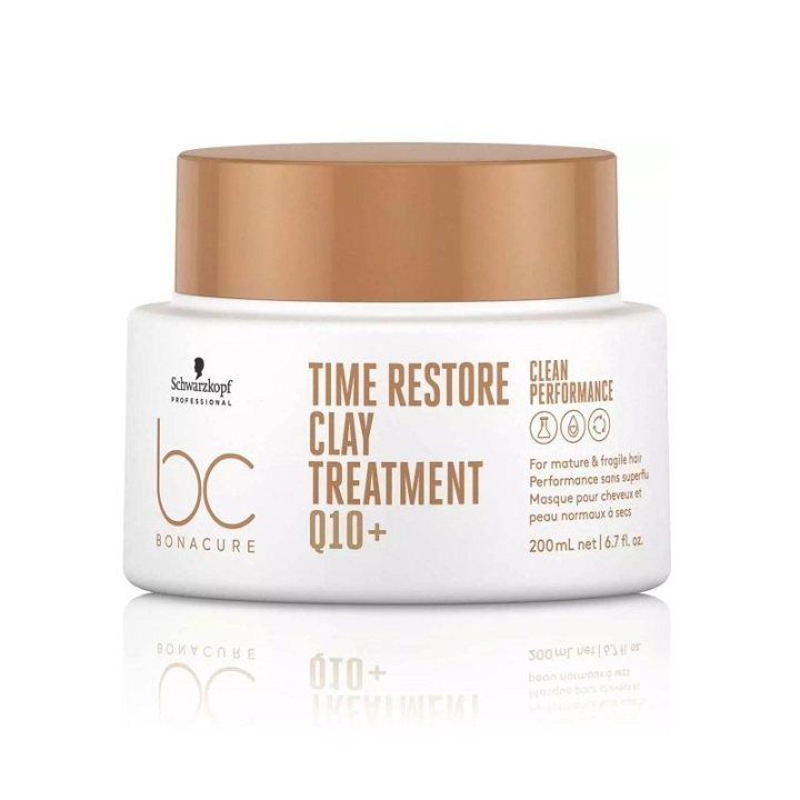 Schwarzkopf BC Time Restore Treatment 200ml i gruppen SKØNHED & HELSE / Hår og styling / Hårpleje / Hårmaske hos TP E-commerce Nordic AB (C12833)