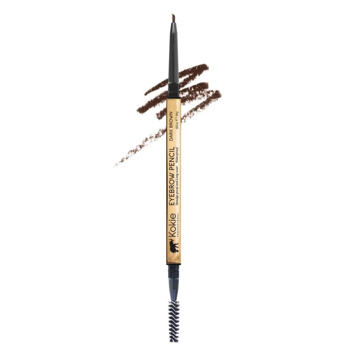 Kokie Micro-Fine Eyebrow Pencil Dark Brown i gruppen SKØNHED & HELSE / Makeup / Øjne og øjenbryn / Øjenbryn pen hos TP E-commerce Nordic AB (C12869)