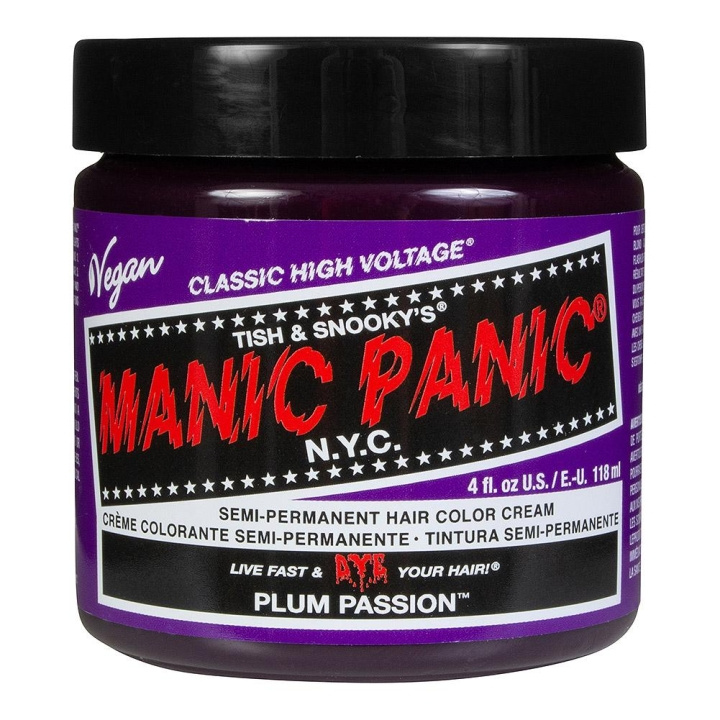 Manic Panic Classic Cream Plum Passion i gruppen SKØNHED & HELSE / Hår og styling / Hårpleje / Hårfarve / Hårfarve & Farve bombe hos TP E-commerce Nordic AB (C12911)