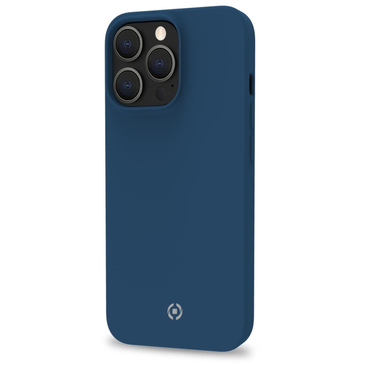 Celly Cromo Soft rubber case iPhone 14 Pro Blå i gruppen SMARTPHONES & TABLETS / Mobil Beskyttelse / Apple / iPhone 14 hos TP E-commerce Nordic AB (C12977)