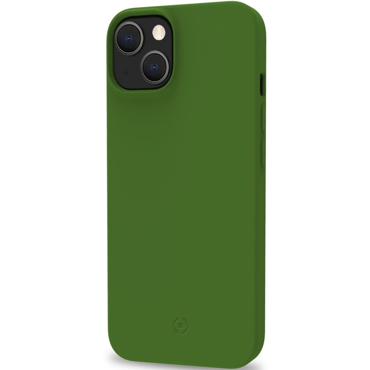 Celly Planet Soft TPU-Cover GRS iPhone 14, Grön i gruppen SMARTPHONES & TABLETS / Mobil Beskyttelse / Apple / iPhone 14 hos TP E-commerce Nordic AB (C12992)