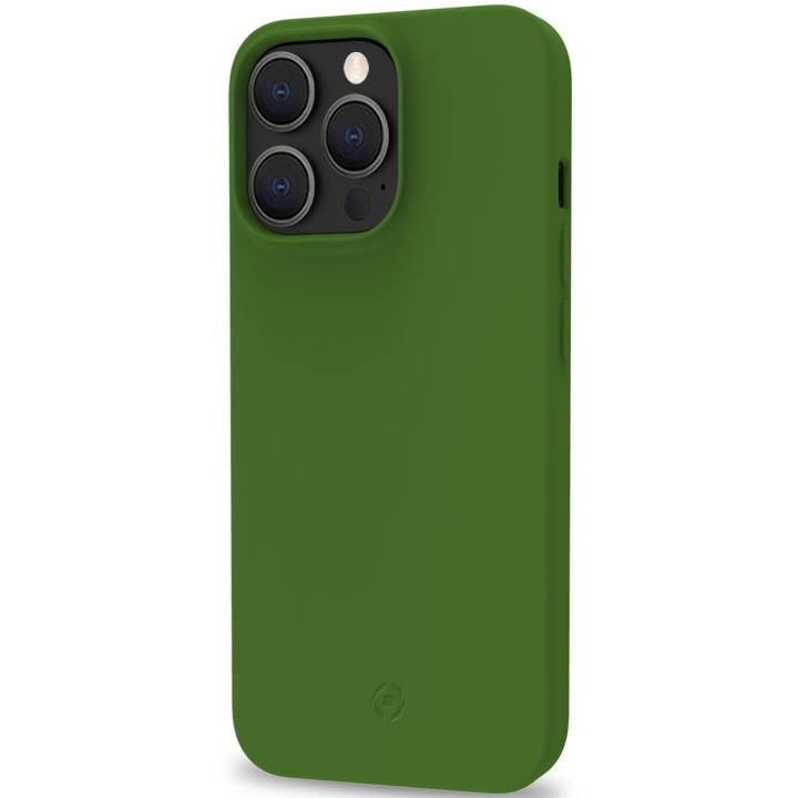 Celly Planet Soft TPU-Cover GRS iPhone 14 Pro, Grön i gruppen SMARTPHONES & TABLETS / Mobil Beskyttelse / Apple / iPhone 14 hos TP E-commerce Nordic AB (C12993)