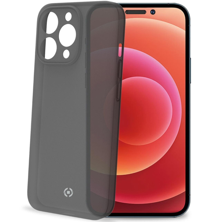 Celly SPACE Super Thin Case iPhone 14 Pro, Svart i gruppen SMARTPHONES & TABLETS / Mobil Beskyttelse / Apple / iPhone 14 hos TP E-commerce Nordic AB (C12996)