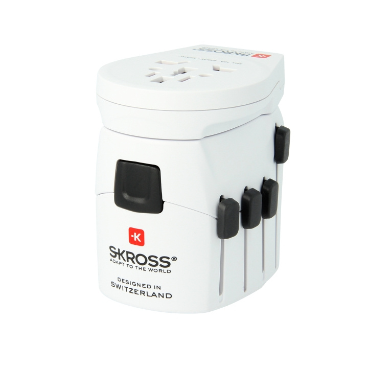 SKROSS World Adapter PRO World USB i gruppen HJEM, HUS & HAVE / Elektricitet & Belysning / Rejseadaptere hos TP E-commerce Nordic AB (C13015)
