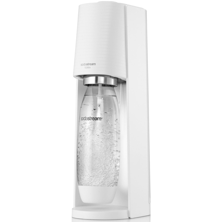 SodaStream Kolsyremaskin TERRA White i gruppen HJEM, HUS & HAVE / Husholdningsapparater / Vand & Juice / Kulsyremaskiner / Kulsyremaskiner hos TP E-commerce Nordic AB (C13017)