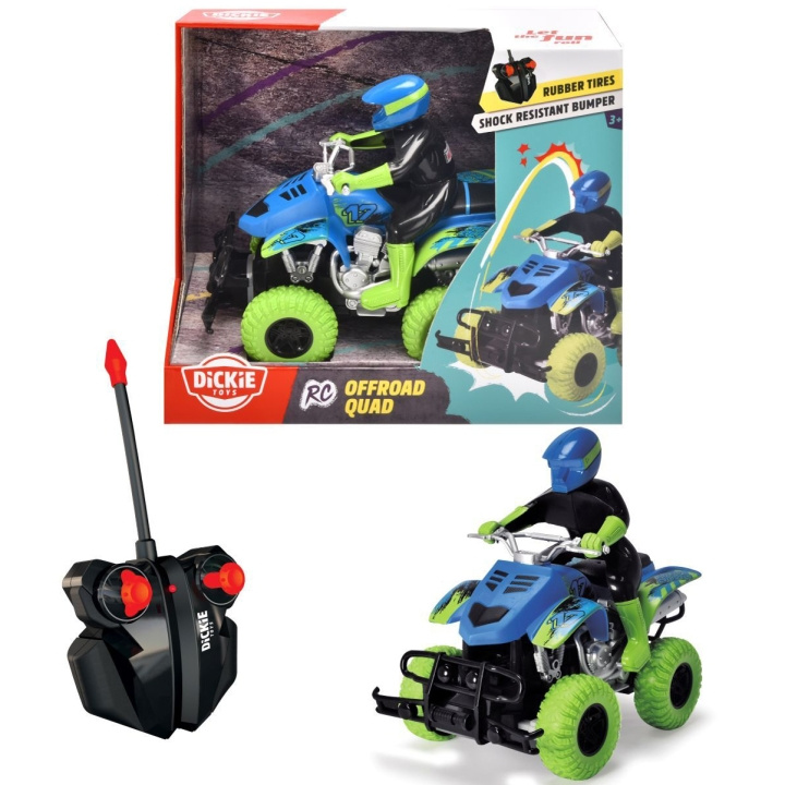 Dickie RC Offroad Quad i gruppen LEGETØJ, BØRN & BABY / Radiostyrede / Radiostyrede biler hos TP E-commerce Nordic AB (C13057)