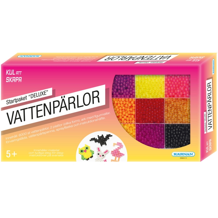 Kärnan Kul att skapa Vattenpärlor Deluxe i gruppen SPORT, FRITID & HOBBY / Hobby / Perler / Perleplader & Perler hos TP E-commerce Nordic AB (C13078)