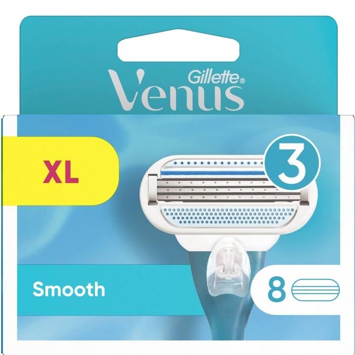 Gillette Venus Rakblad Smooth 8st i gruppen SKØNHED & HELSE / Hår og styling / Barbering og trimning / Barberskraber og tilbehør hos TP E-commerce Nordic AB (C13084)