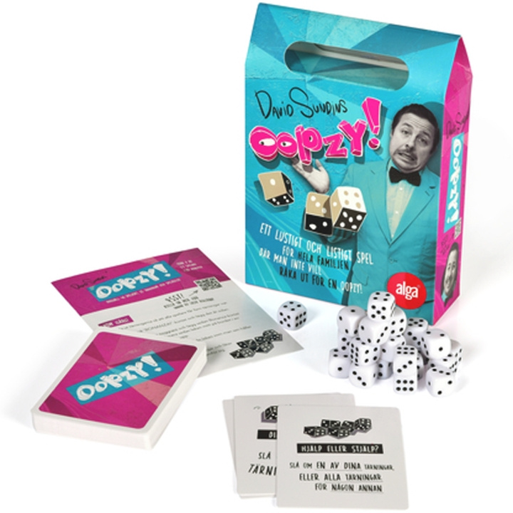 Alga Oopzy - David Sundin i gruppen LEGETØJ, BØRN & BABY / Spil / Brætspil hos TP E-commerce Nordic AB (C13090)
