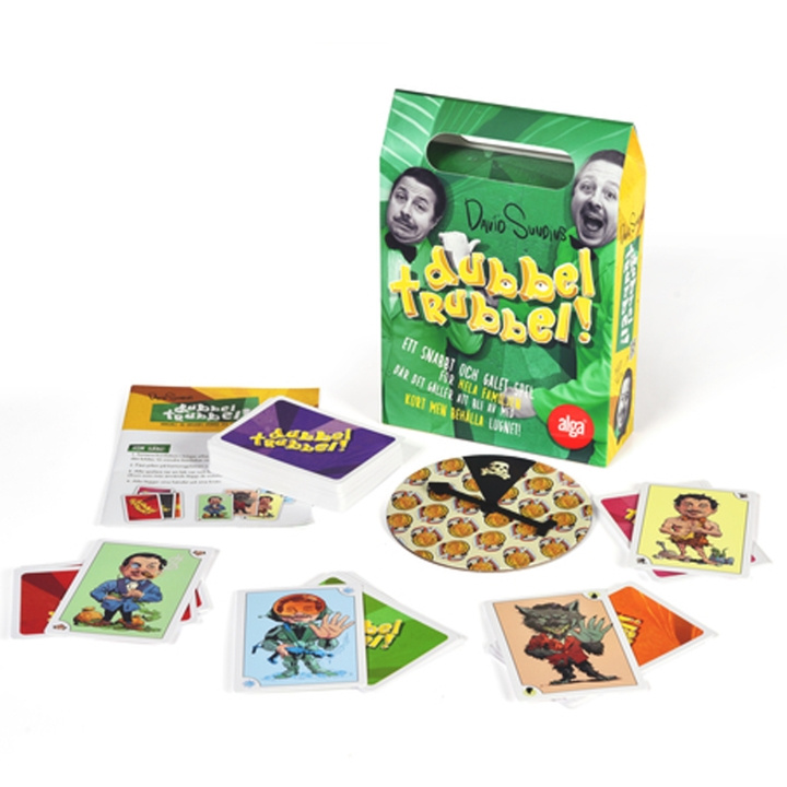 Alga Dubbeltrubbel - David Sundin i gruppen LEGETØJ, BØRN & BABY / Spil / Brætspil hos TP E-commerce Nordic AB (C13092)