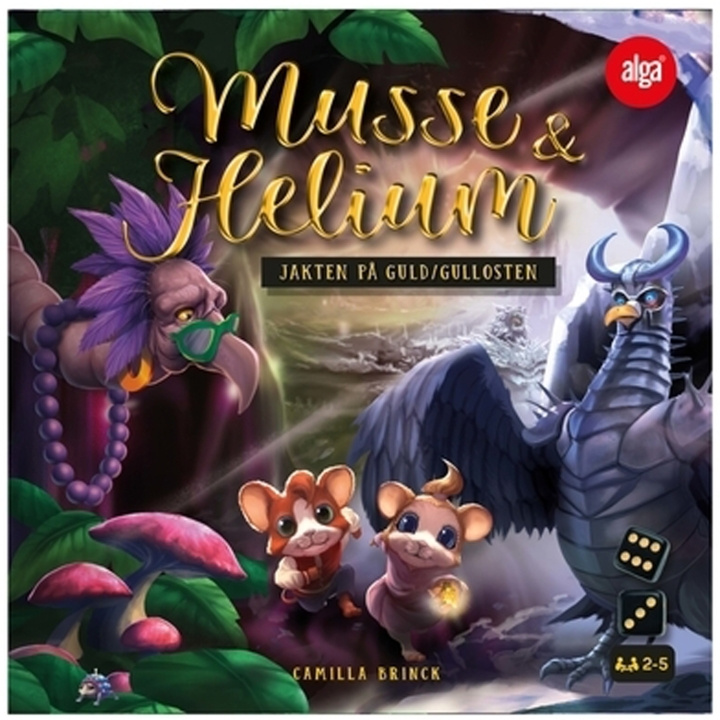 Alga Jakten på guld/gullosten-Musse & Helium i gruppen LEGETØJ, BØRN & BABY / Spil / Brætspil hos TP E-commerce Nordic AB (C13093)