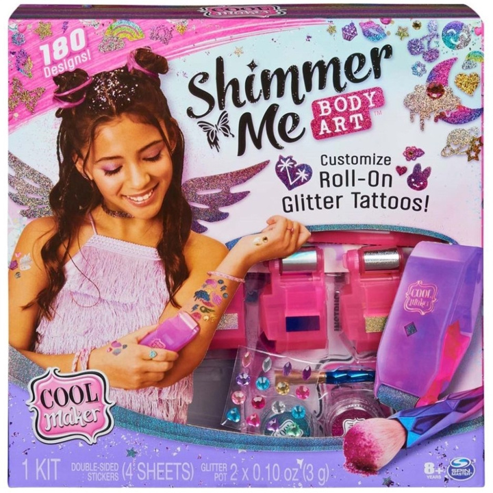 Cool Maker Shimmer Me Body Art i gruppen LEGETØJ, BØRN & BABY / Legetøj / Hobbyartikler hos TP E-commerce Nordic AB (C13158)