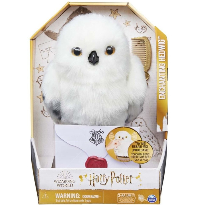 Harry Potter Interaktiv Hedwig - Med ljud och rörelser i gruppen LEGETØJ, BØRN & BABY / Babyleg (0-3 år) / Tøjdyr hos TP E-commerce Nordic AB (C13159)