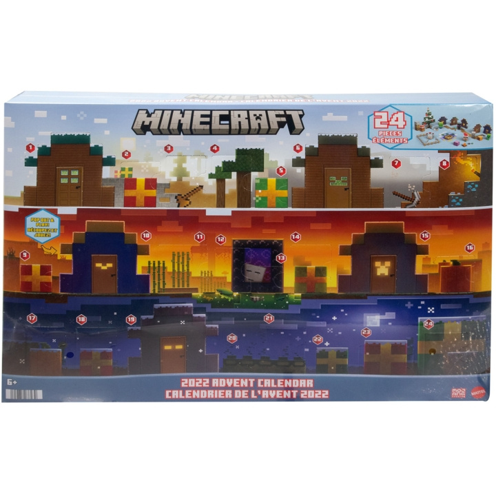 Minecraft Minecraft Mob Head Minis Adven i gruppen LEGETØJ, BØRN & BABY / Legetøj / Advent kalendere hos TP E-commerce Nordic AB (C13233)