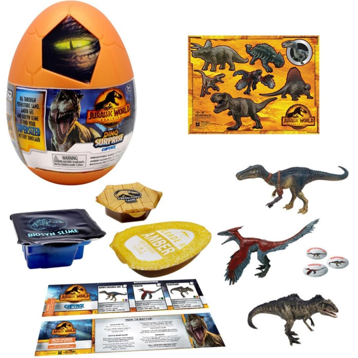 Jurassic World Captivz Dominion Surprise Egg i gruppen LEGETØJ, BØRN & BABY / Legetøj / Legesæt hos TP E-commerce Nordic AB (C13235)