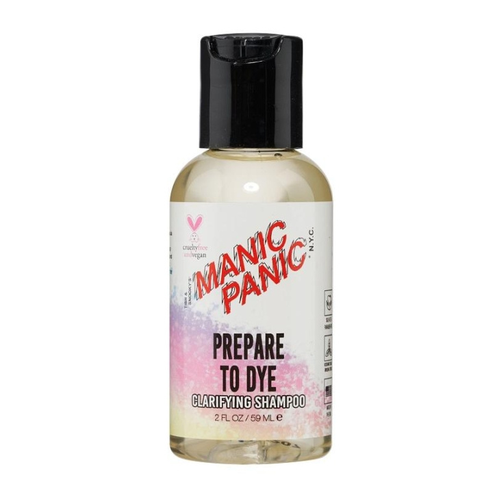 Manic Panic Mini Prepare To Dye Clarifying Shampoo 59ml i gruppen SKØNHED & HELSE / Hår og styling / Hårpleje / Shampoo hos TP E-commerce Nordic AB (C13298)